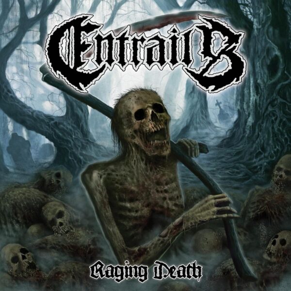 ENTRAILS - RAGING DEATH (ALLIANCE EXCLUSIVE SPLATTER VINYL)